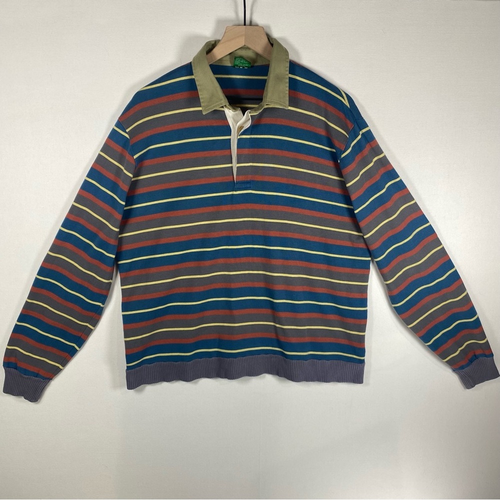 Original Penguin Multicolor Striped Polo Shirt